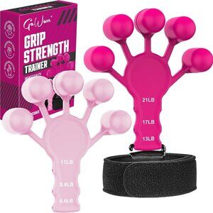 Strong Trainer Durable Forearm Silicone Hand Grip Strengthener Forearm Exerciser